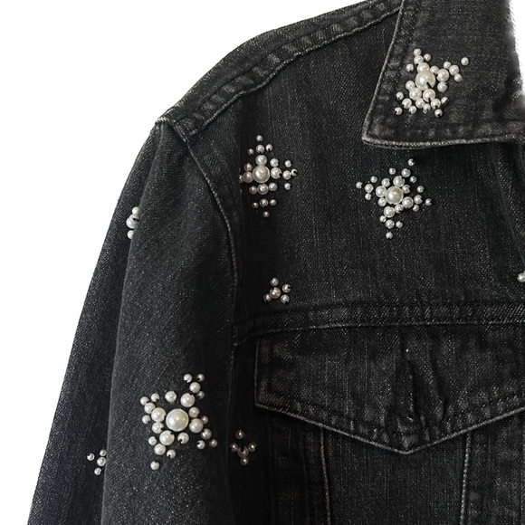 Free Generation Los Angeles embellished jean jacket - Picture 3 of 3
